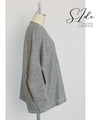 Great for everyday wear. Grey Doleman Knit Sew (Grey)