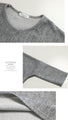 Great for everyday wear. Grey Doleman Knit Sew (Grey)