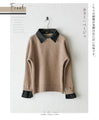 A cozy knit that shows off two different faces