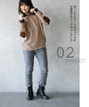 A cozy knit that shows off two different faces