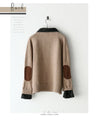 A cozy knit that shows off two different faces