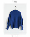 The power of blue that dyes the puffy sleeves of adults. 