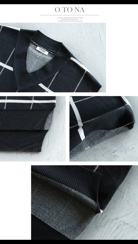 存在感があるのに すっきり上品。ゆったりknitベスト