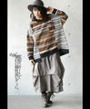 otona original. A striped knit with plenty of texture 
