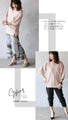 The fluffy sleeves make it cute for everyday wear!