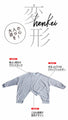 Eye-catching deformed summer knit 