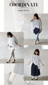 Eye-catching deformed summer knit 