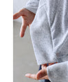 Eye-catching deformed summer knit 
