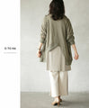 Eye-catching, deformed summer knitwear 