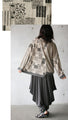 OTONA original. A loveable mismatch. A deformed top in beige