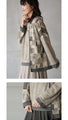 OTONA original. A loveable mismatch. A deformed top in beige