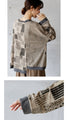 OTONA original. A loveable mismatch. A deformed top in beige