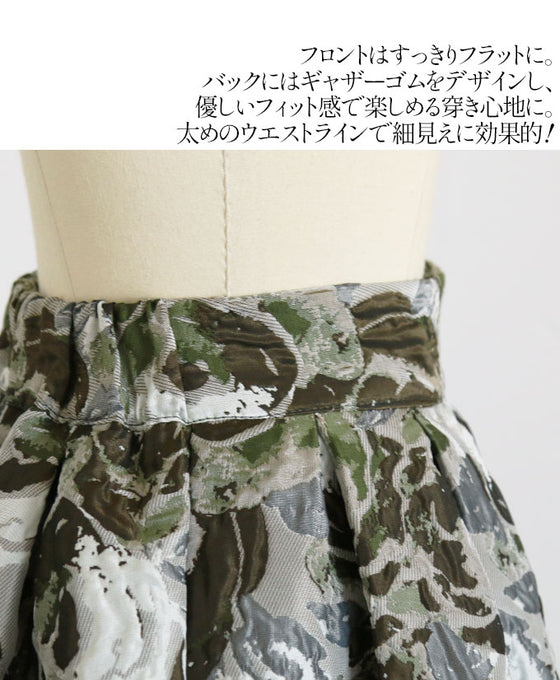 シルエットに魅せられて ボリュームフレアスカート