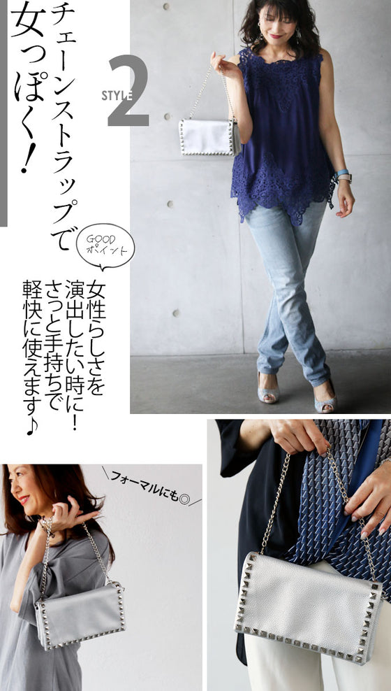 バッグOTONA初!オリジナルバッグ作っちゃいました!『ホワイトシルバー』