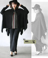 Perfectly functional and stylish, the deformed knit cardigan 