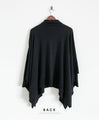 Perfectly functional and stylish, the deformed knit cardigan 