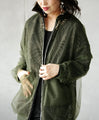 Veil jacket with overlapping lace and tunic