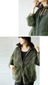 Veil jacket with overlapping lace and tunic