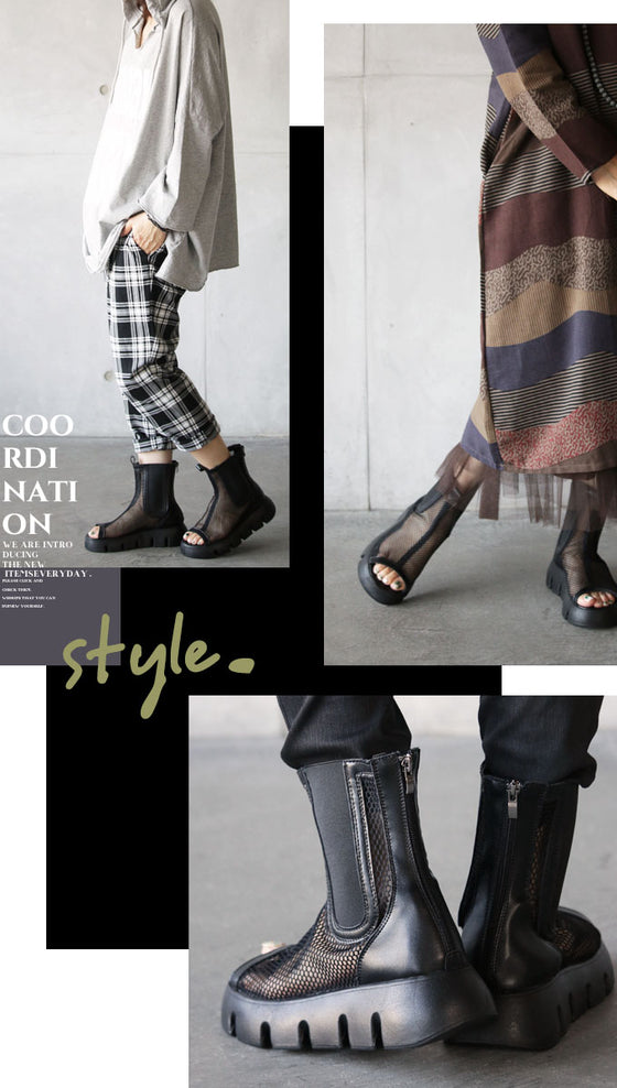 【セール商品返品交換不可】ハード好きさんの為のサンダル『ブラック』