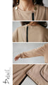 A great vertical effect! The zipper line is effective! Asymmetrical top