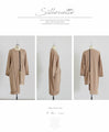 A great vertical effect! The zipper line is effective! Asymmetrical top