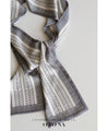 Take your style to the next level with a single scarf: Gray
