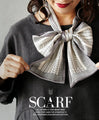 Take your style to the next level with a single scarf: Gray