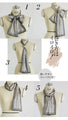 Take your style to the next level with a single scarf: Gray
