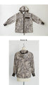 OTONA original. Vintage satin parka in grey for winter
