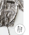 OTONA original. Vintage satin parka in grey for winter