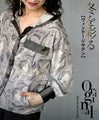 OTONA original. Vintage satin parka in grey for winter