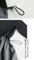 Easy and stylish! Two-tone dress