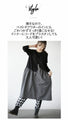 Easy and stylish! Two-tone dress