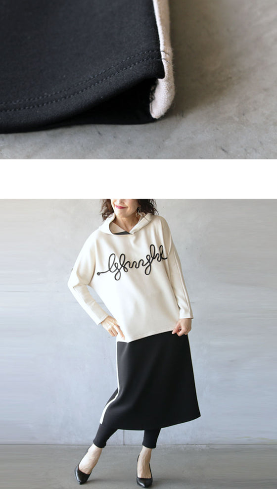 Soft and comfortable! A new texture that will delight your skin. Side line skirt