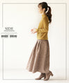 Patchwork accents in mustard color top 
