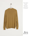 Patchwork accents in mustard color top 