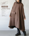 Simple yet unique, my favorite brown dress 