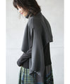 How to make the most of your grey layering look: Ribbed knit vest