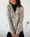 A sparkly shaggy knit that will lift your spirits 