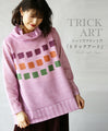Loose turtleneck top 
