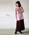 Loose turtleneck top 