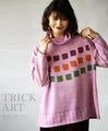 Loose turtleneck top 