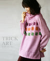 Loose turtleneck top 