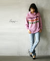 Loose turtleneck top 