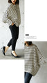 [OTONA original] This will make you stand out. Border irregular top