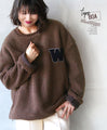 Warm and cozy for the season Boa top 