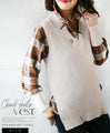 Add a stylish touch with a plus vest! 