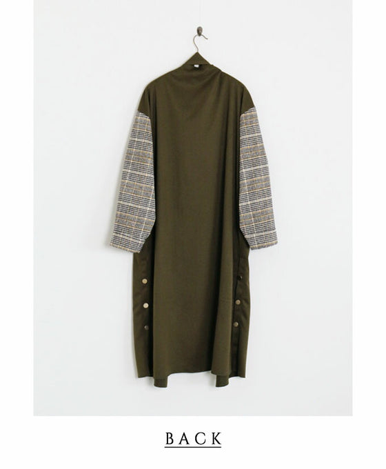 OTONAオリジナル。大人の品格。余裕。千鳥格子。『カーキ』