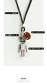 Add some humor to your fashion! Strange robot necklace