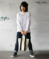 A mature, vertically long canvas bag